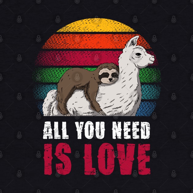 All you need is love and LLAMAS by Pannolinno